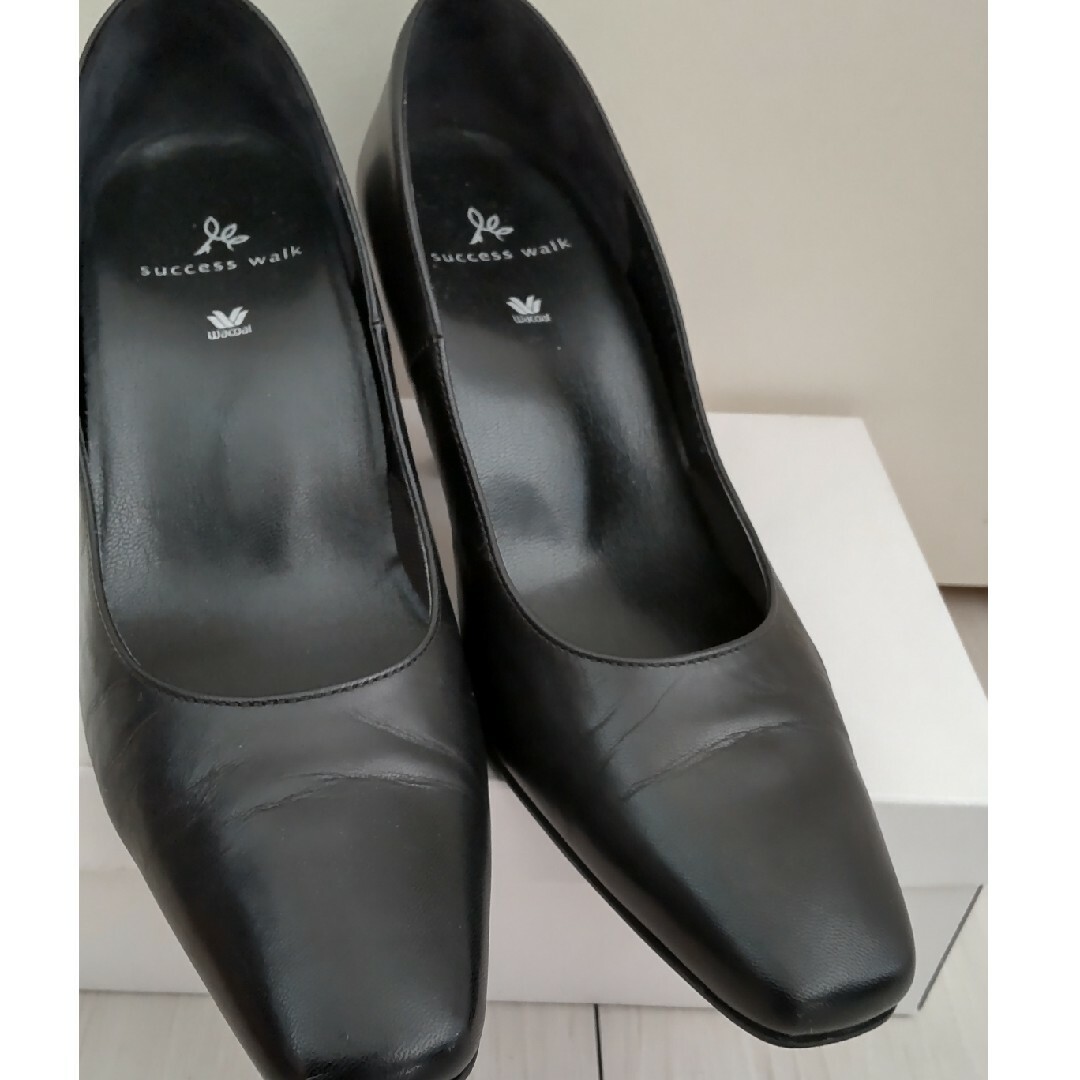 Wacoal(ワコール)のワコールsuccesswalkパンプス&リボンストラップ レディースの靴/シューズ(ハイヒール/パンプス)の商品写真