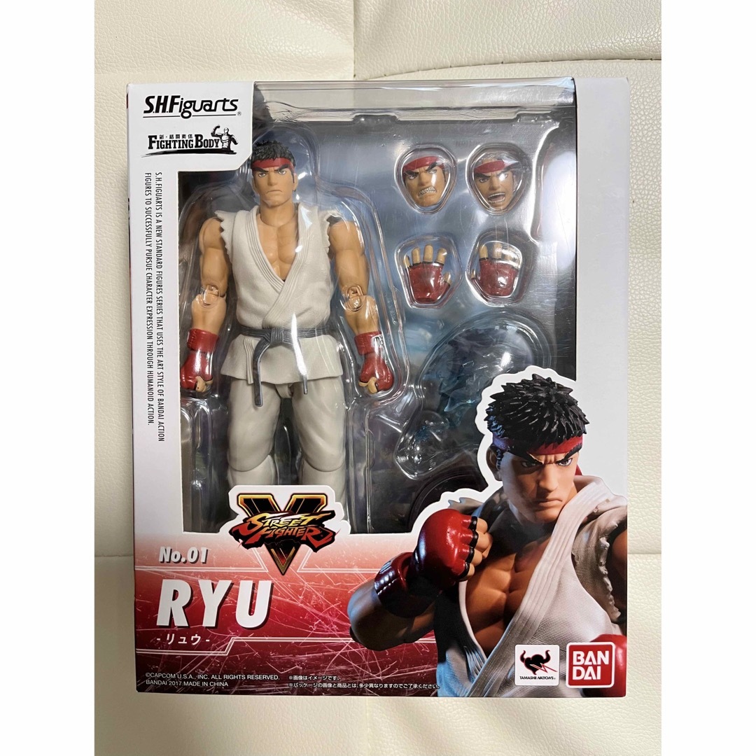 BANDAI - S.H.フィギュアーツ ストリートファイターリュウ フィギュア ストⅡ