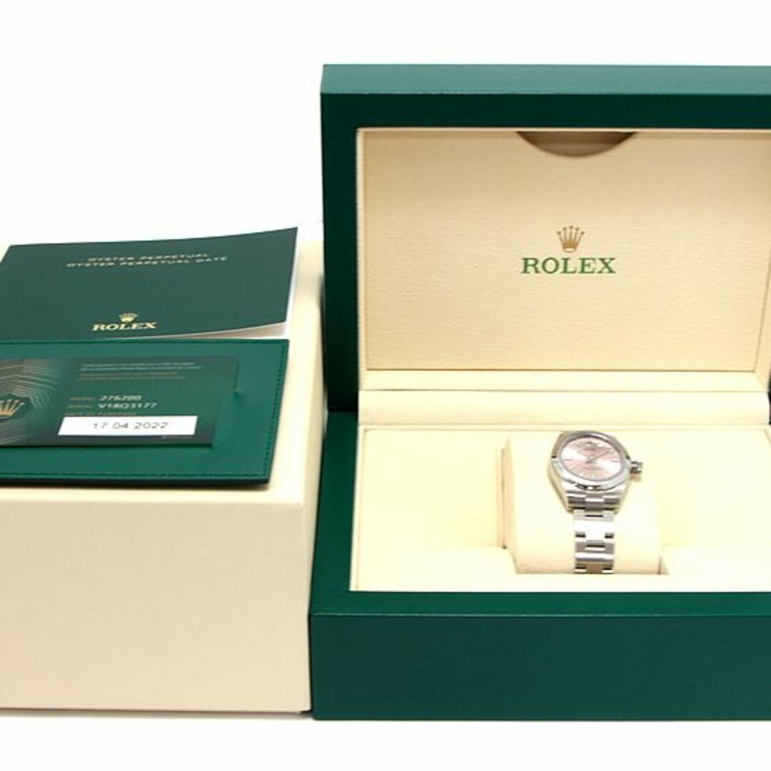 【広尾店】ロレックス ROLEX オイスターパーペチュアル レディース腕時計 276200 ランダム番 G付き【12856】