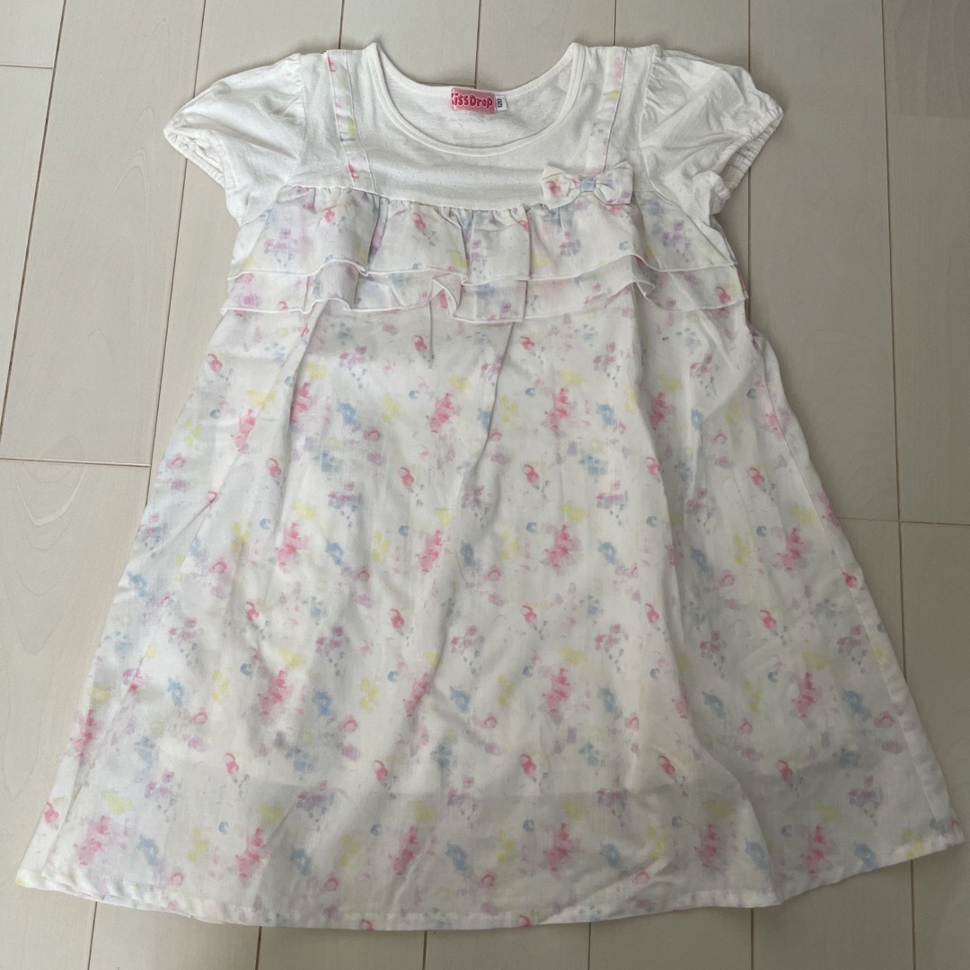 120ワンピース、130トップス キッズ/ベビー/マタニティのキッズ服女の子用(90cm~)(ワンピース)の商品写真