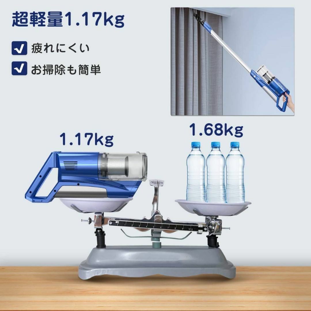 2WAYコードレス掃除機 壁掛け充電&収納機能搭載 2WAYコードレス掃除機 壁掛け充電&収納機能搭載