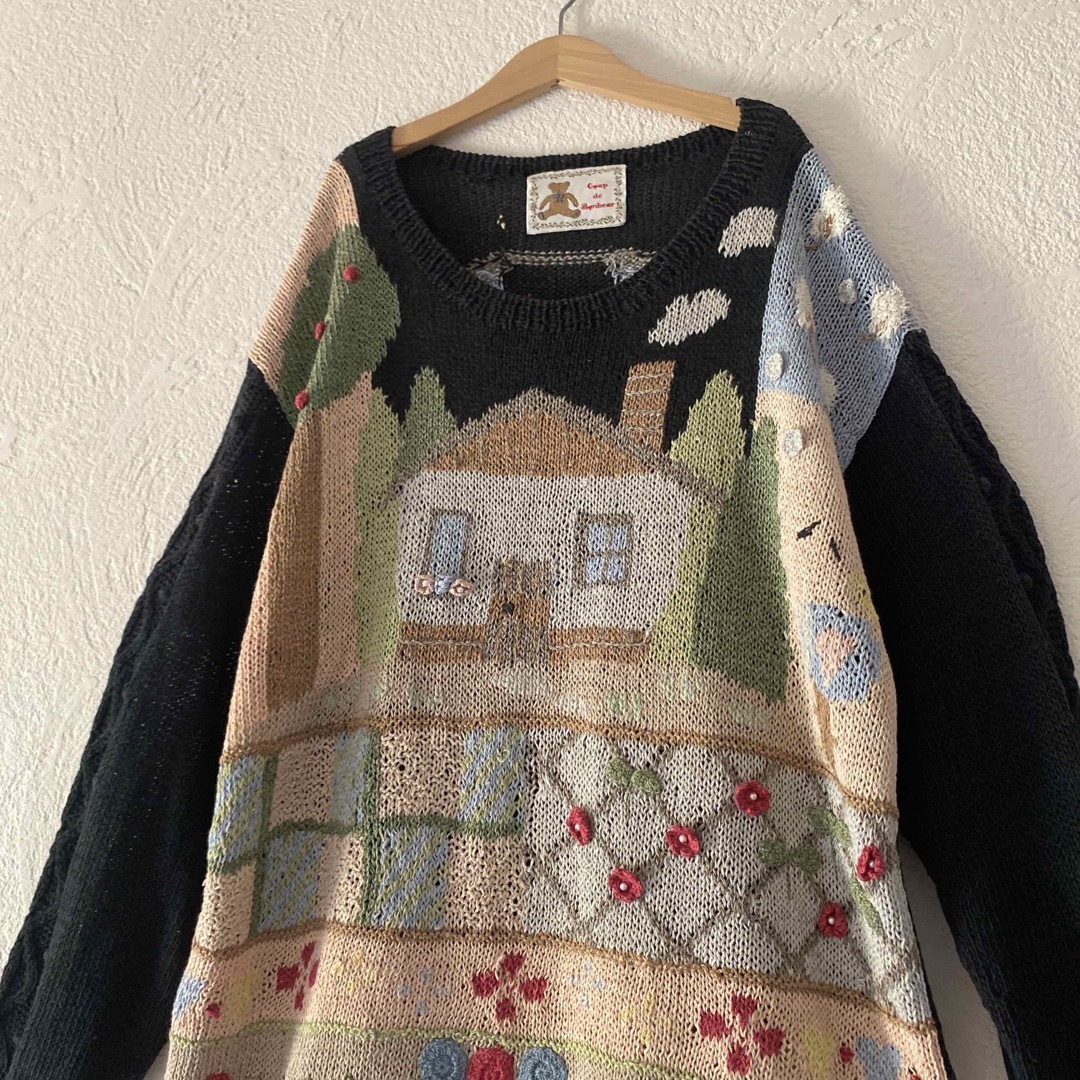 Grimoire - vintageヴィンテージ昭和レトロ古着カントリー刺繍デザイン