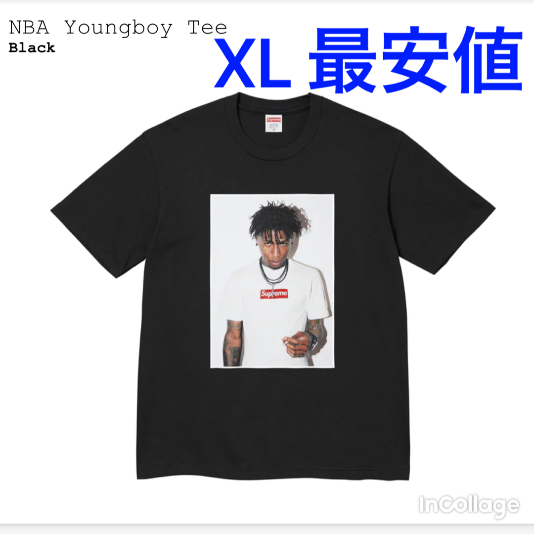 Supreme NBA Youngboy Tee  Black シュプリーム