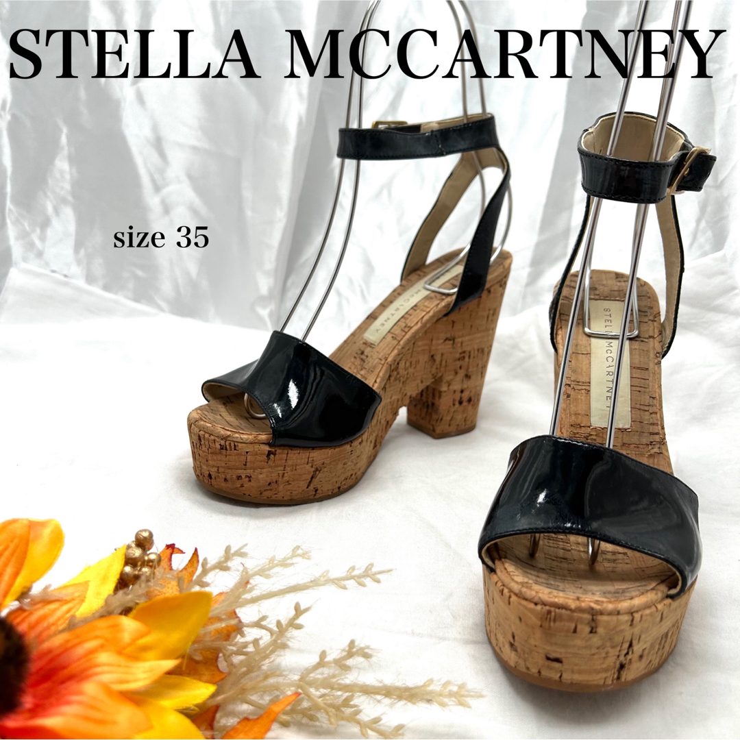Stella McCartney - 【極美品】ステラマッカートニー 厚底コルク
