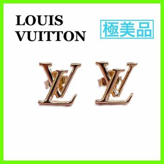 ルイヴィトン(LOUIS VUITTON)のルイヴィトン アイコニック ロゴ　ＬＶ　ゴールド　ピアス　両耳(ピアス)