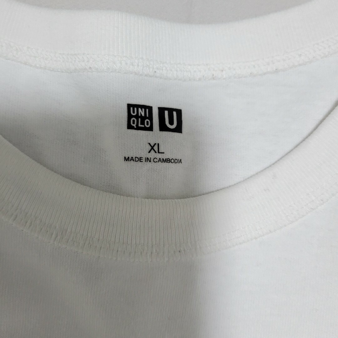 UNIQLO(ユニクロ)のUNIQLO U クルーネックTシャツ（XL） メンズのトップス(Tシャツ/カットソー(半袖/袖なし))の商品写真