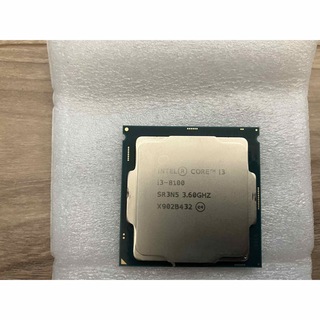 最終値引き　CPU core i3 8100 ジャンク品(PCパーツ)