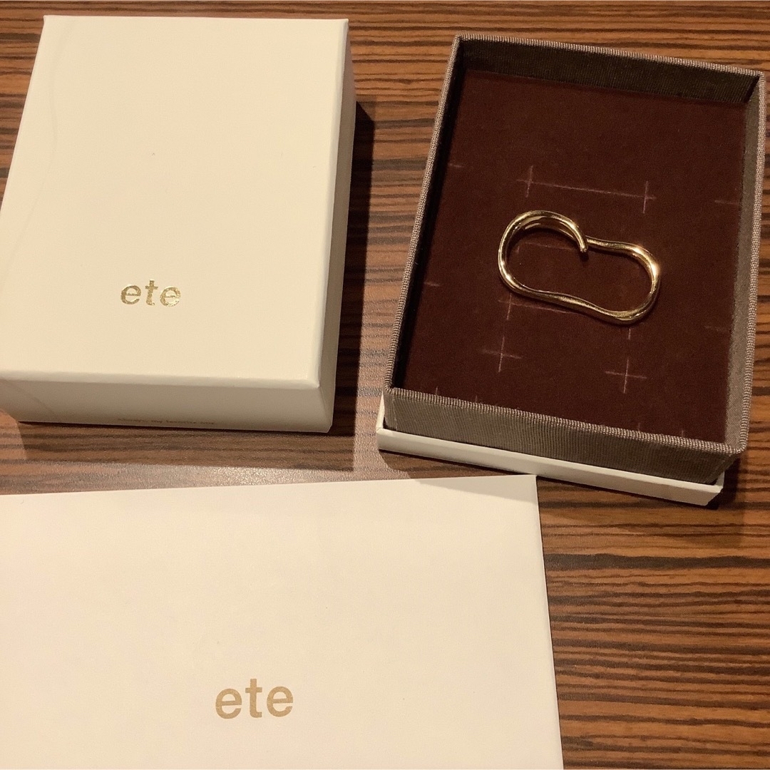 ete(エテ)のete  エテ　ダブルリング　ピンキーリング  レディースのアクセサリー(リング(指輪))の商品写真