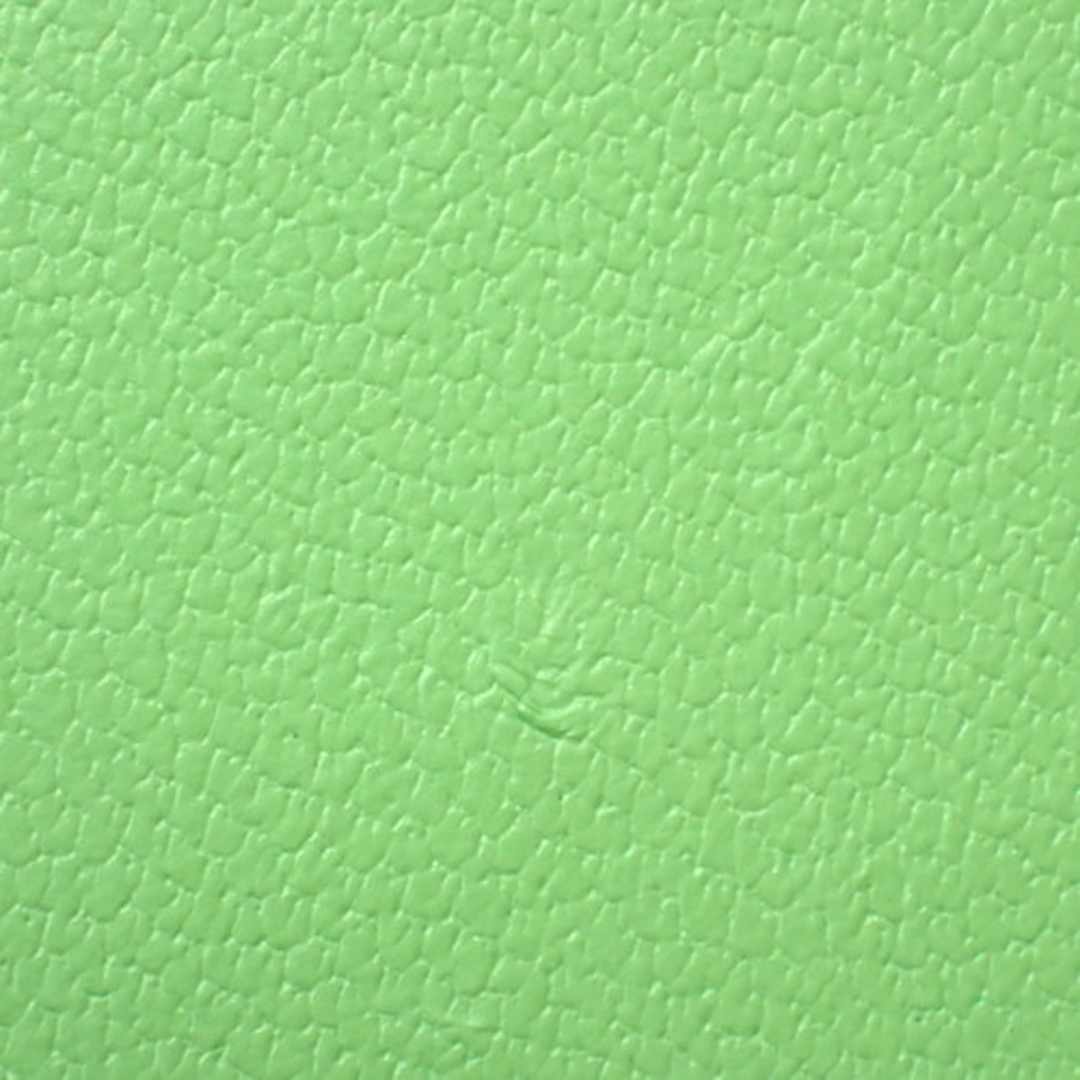 フェンディコンパクト財布 バケット マイクロ 三つ折り財布 レザー EDAMAME+OS エダマメ+オーロソフト グリーン緑 40802068179