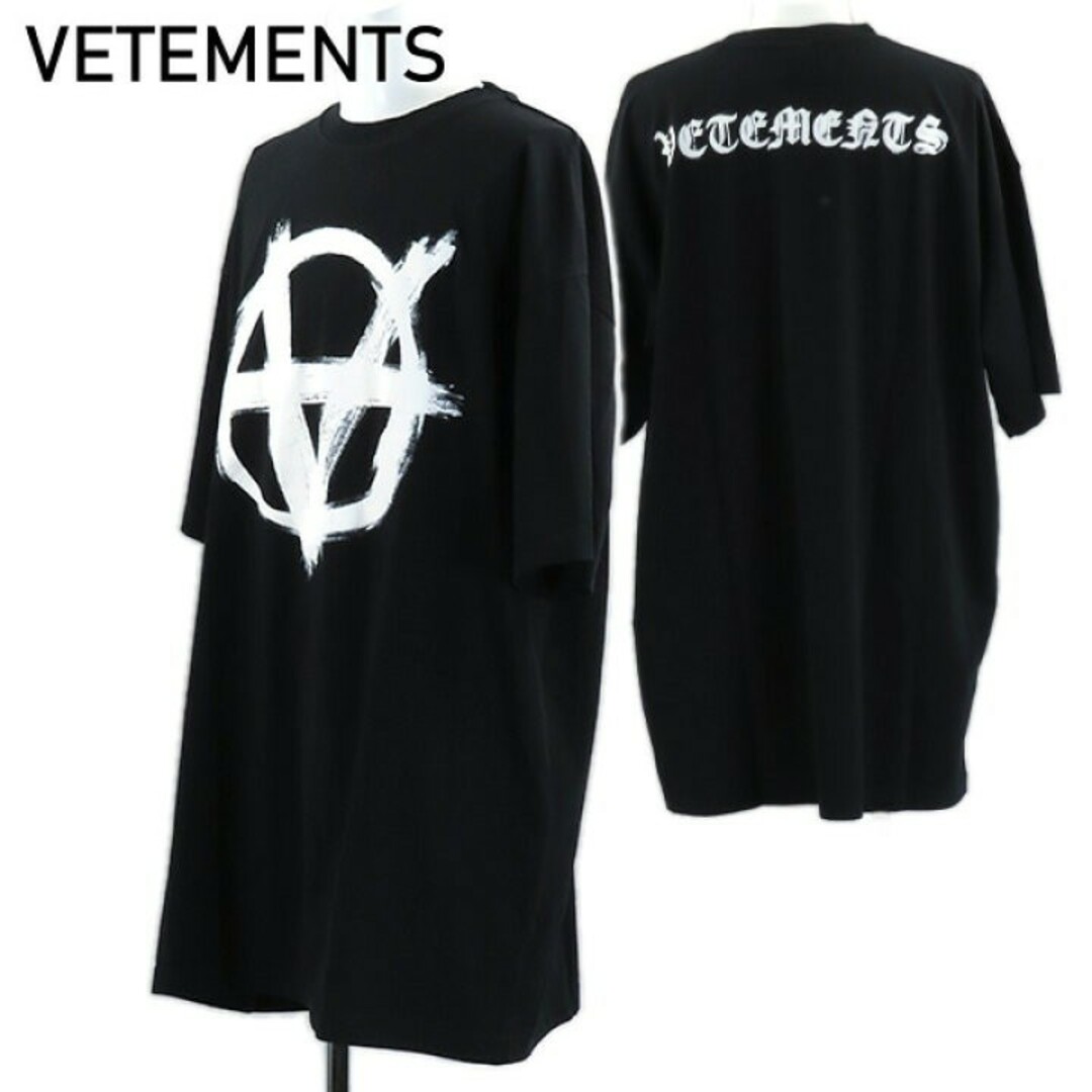 訳ありセール 格安） VETEMENTS Tシャツ メンズ タグ付き 試着のみの