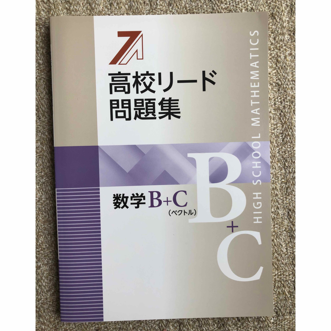 値下げ！臨海セレクト個別授業+TSP教材　高校リード問題集　数学B+C エンタメ/ホビーの本(語学/参考書)の商品写真