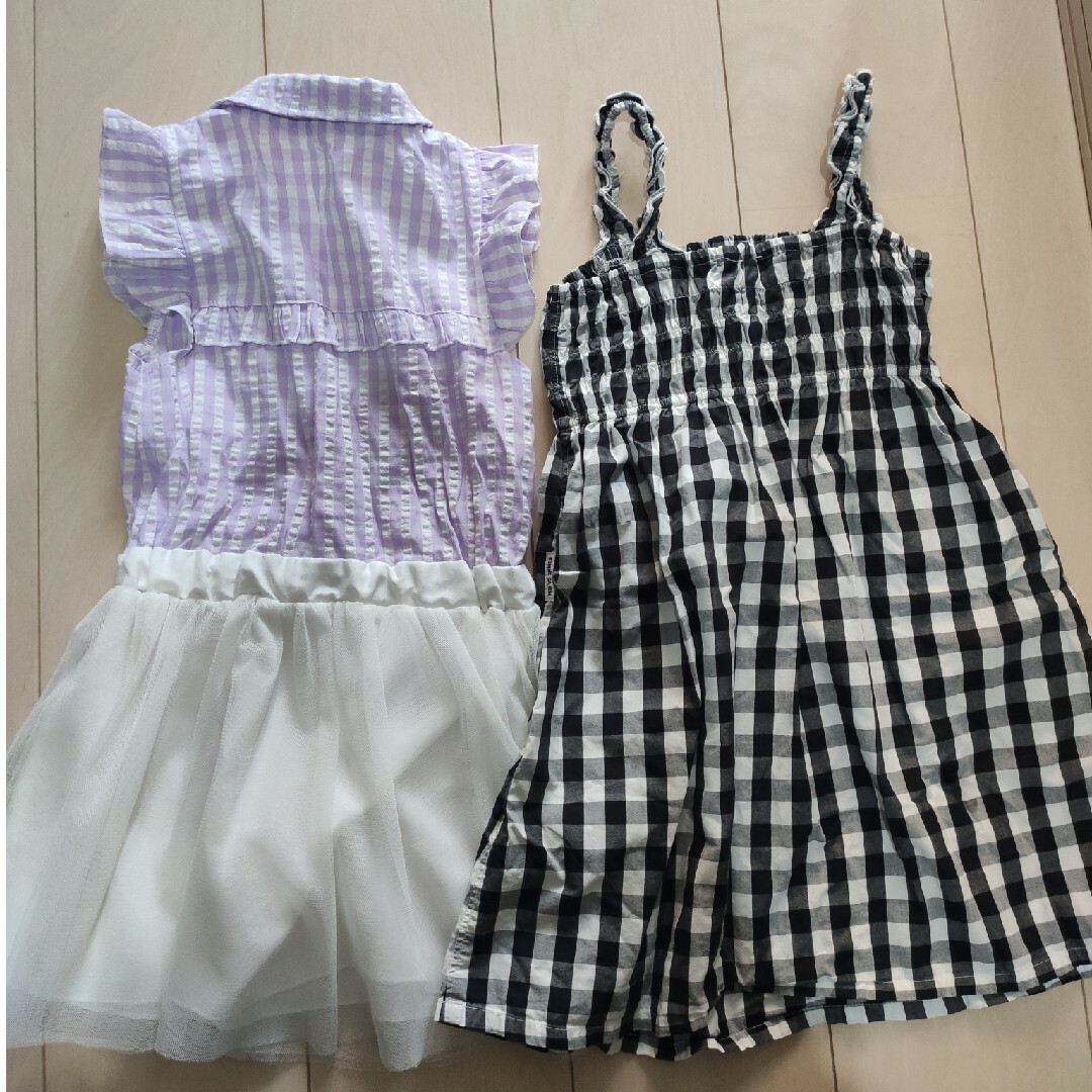 COMME CA ISM(コムサイズム)のサイズ110　夏　ワンピース2枚セット キッズ/ベビー/マタニティのキッズ服女の子用(90cm~)(ワンピース)の商品写真