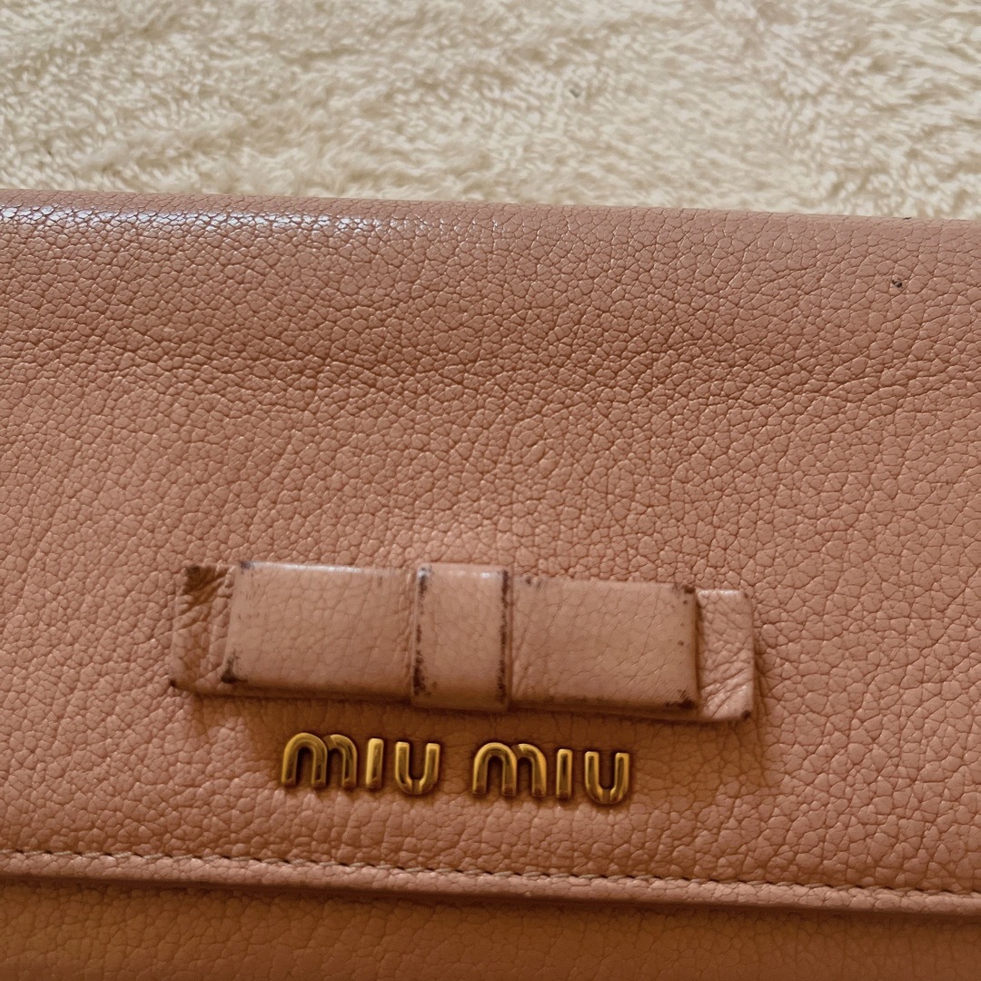 miumiu(ミュウミュウ)のmiumiu 長財布 レディースのファッション小物(財布)の商品写真