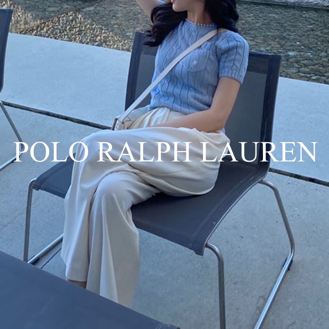 POLO RALPH LAUREN - 美品 ポロ ラルフローレン 半袖ニット ニット ...