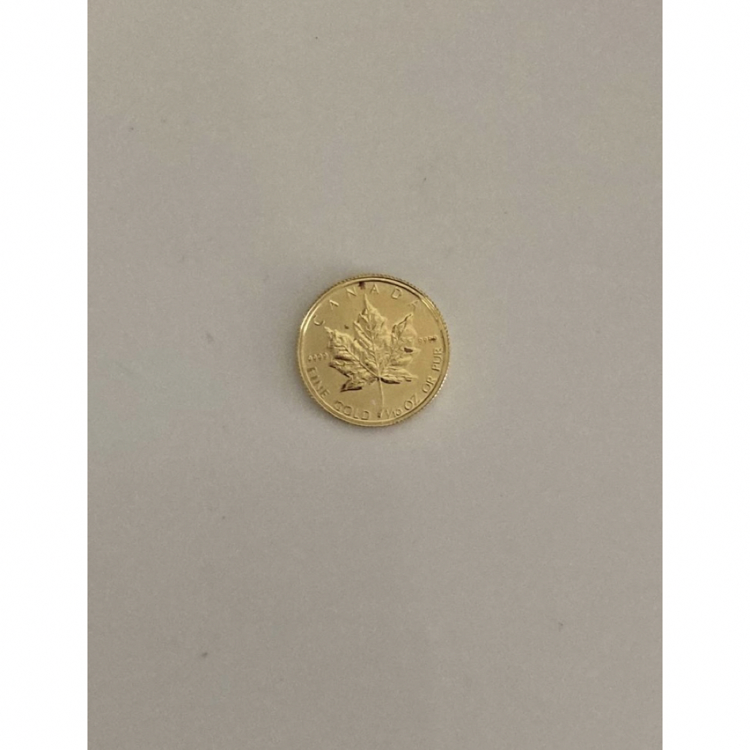 メイプルリーフ　金貨 1/10 oz 1986年美術品/アンティーク