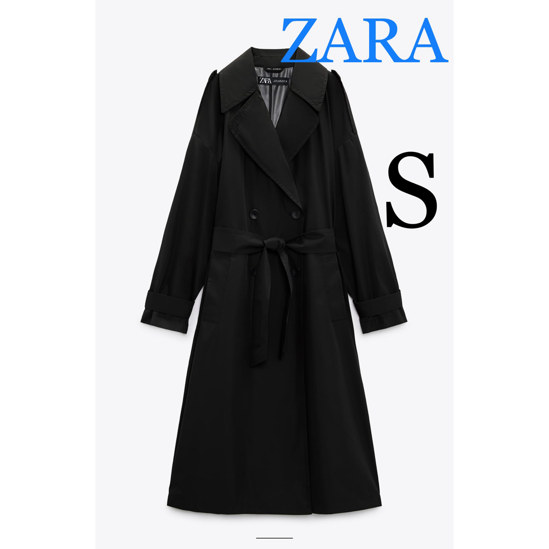 ZARA ベルト付きトレンチコート 新品未使用-