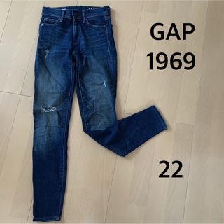 ギャップ(GAP)のGAP 1969 スキニーデニムパンツジーンズ S TRUE SKINNY(デニム/ジーンズ)