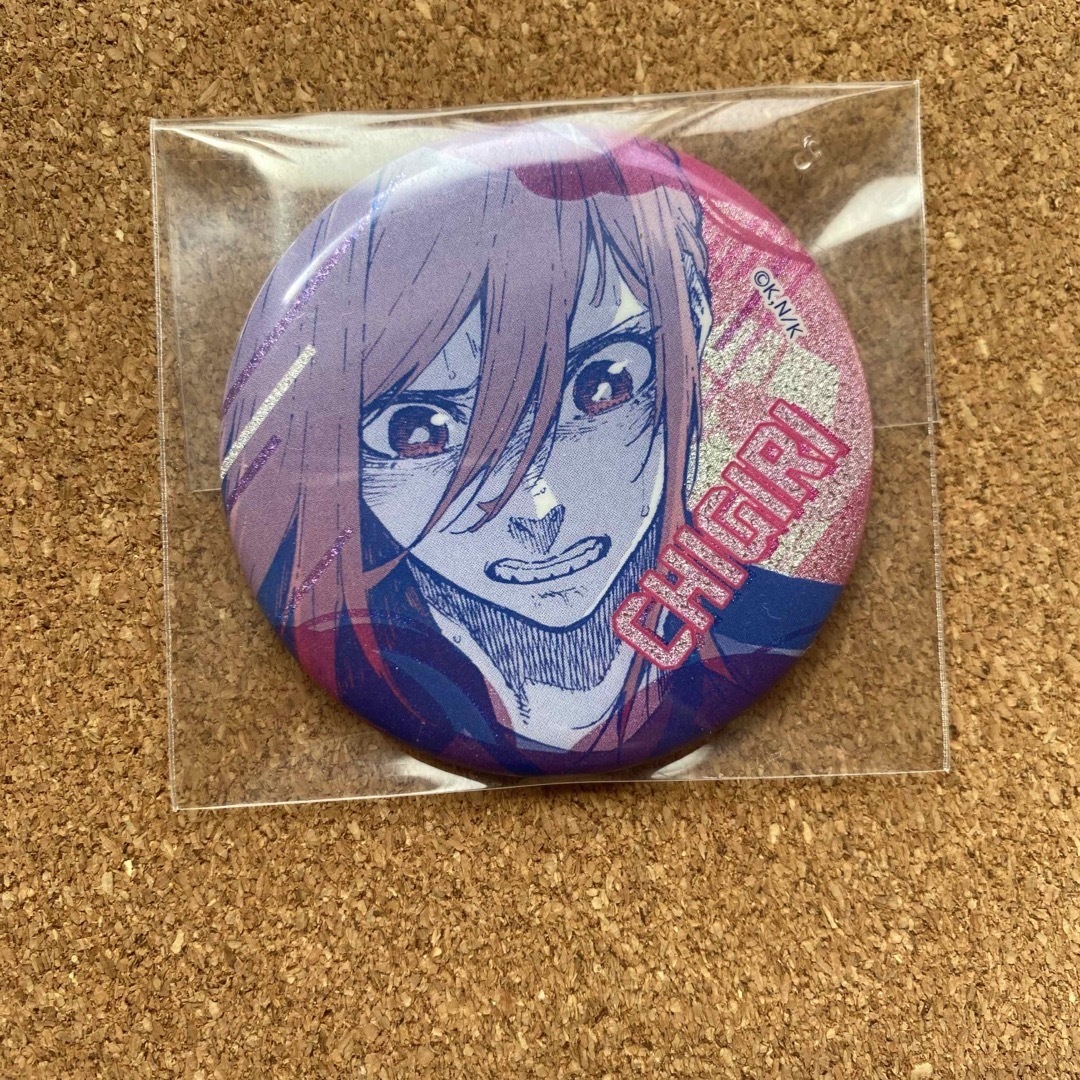 ブルーロック 千切豹馬 グリッター缶バッジ AnimeJapan-