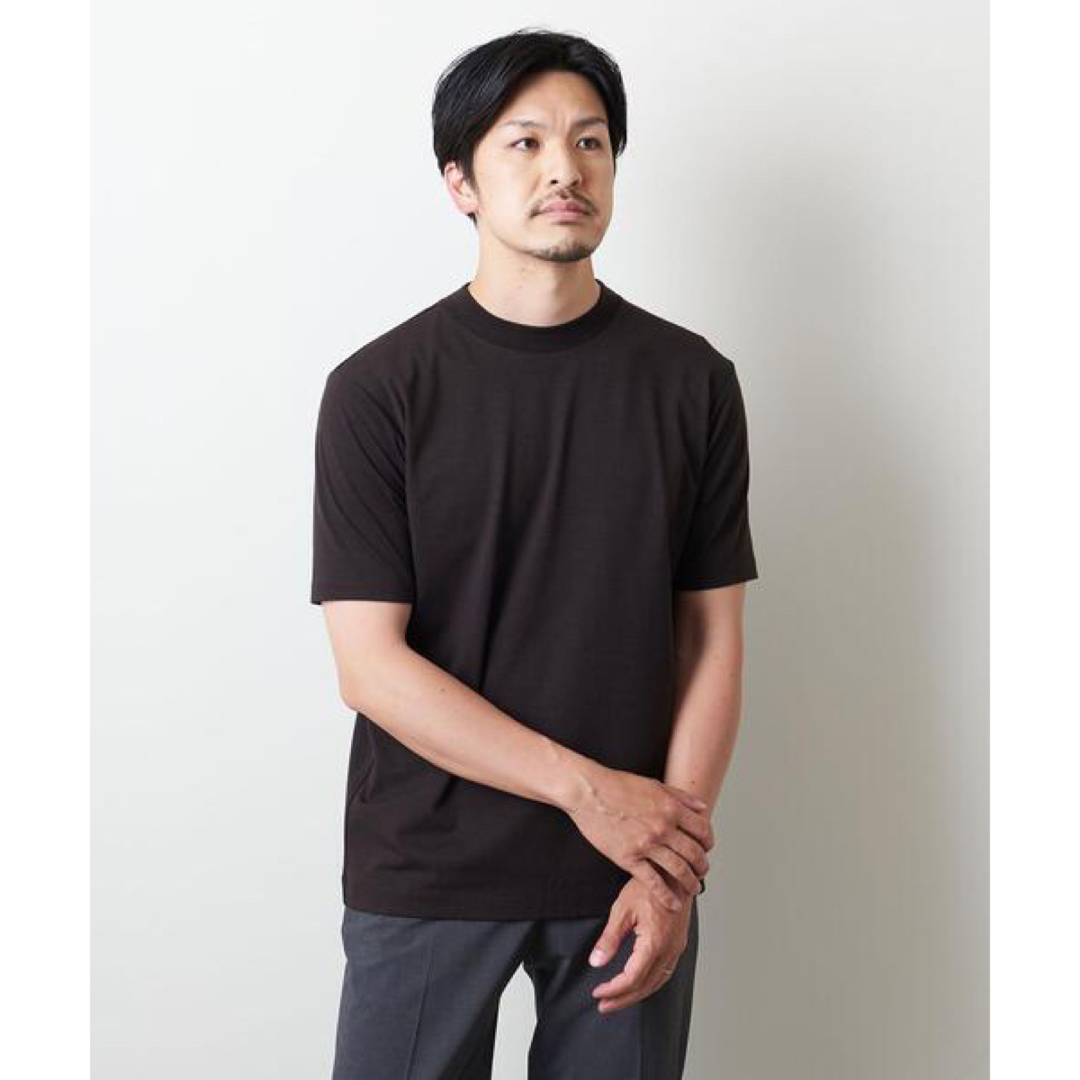 【極美品】UNITED ARROWS ウール ソロ Tシャツ ブラウン