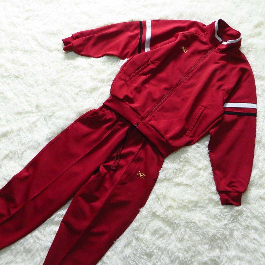 asics - 美品 90s ビンテージ アシックス セットアップジャージ asics - 美品 90s ビンテージ アシックス セットアップジャージ
