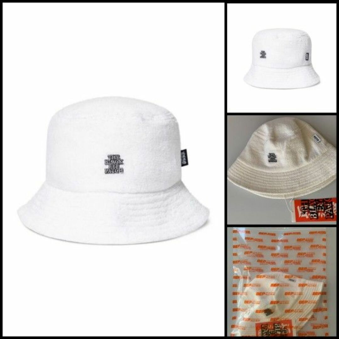 BLACK EYE PATCH OG LABEL PILE BUCKET HAT | フリマアプリ ラクマ