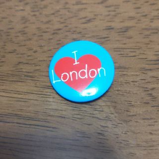 I love London バッジ(地図/旅行ガイド)