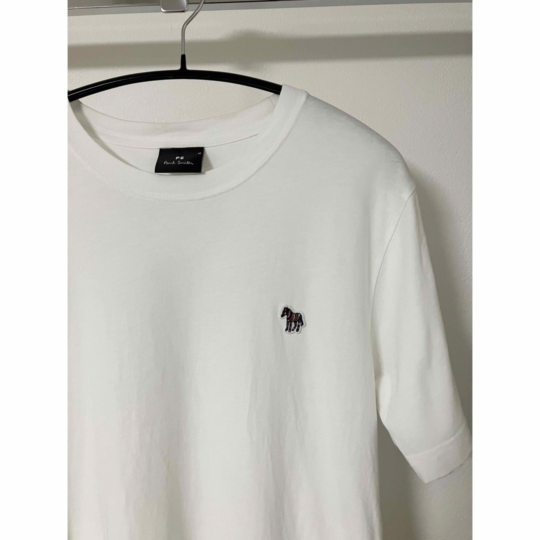 Paul Smith(ポールスミス)のポールスミス シマウマ マルチカラー Tシャツ M 白 メンズのトップス(Tシャツ/カットソー(半袖/袖なし))の商品写真