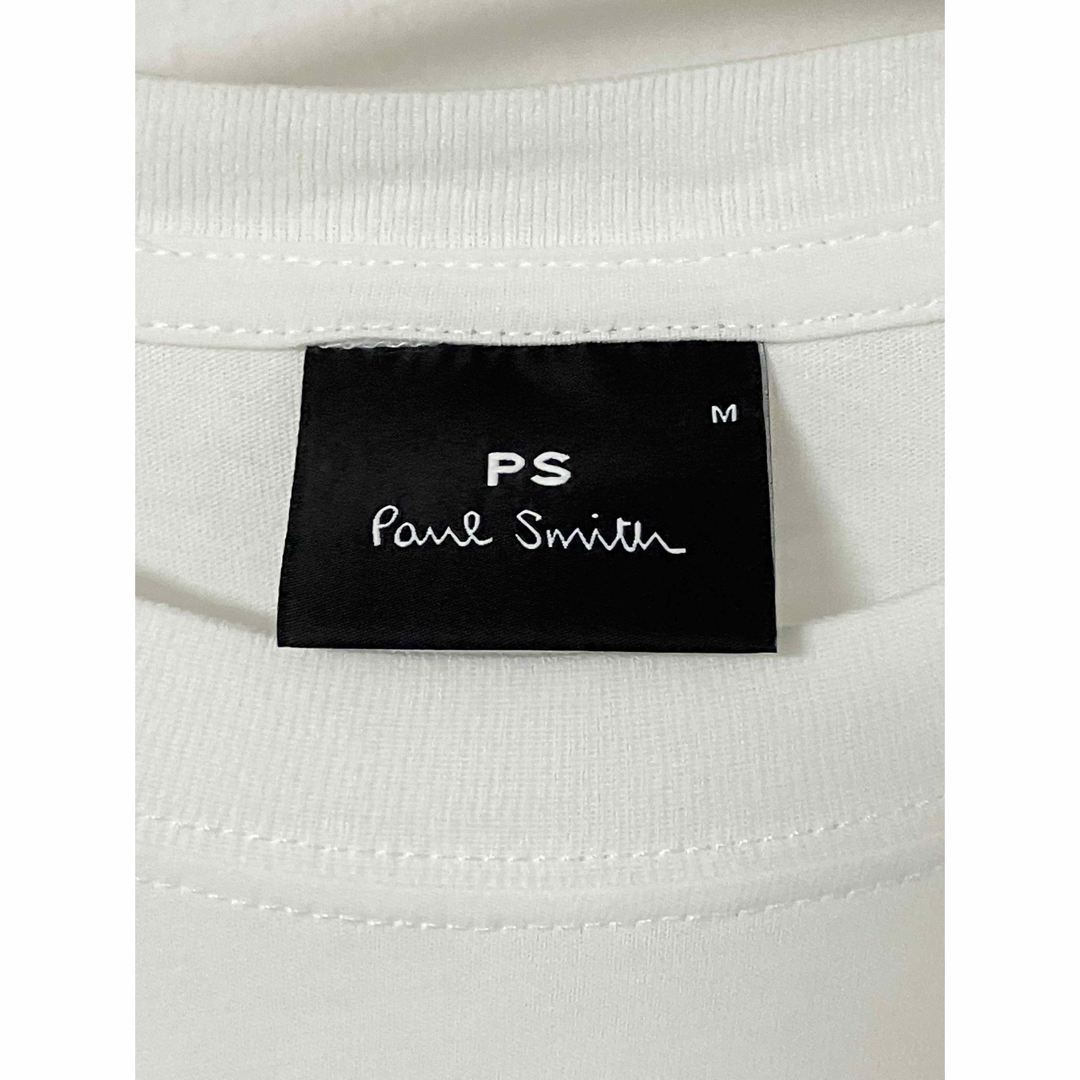 Paul Smith(ポールスミス)のポールスミス シマウマ マルチカラー Tシャツ M 白 メンズのトップス(Tシャツ/カットソー(半袖/袖なし))の商品写真