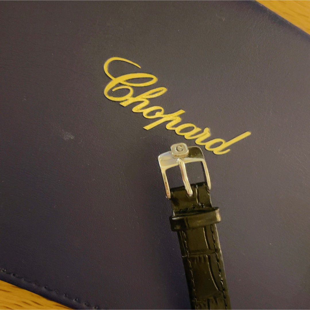 Chopard(ショパール)のchopard ショパール 腕時計 ハッピーダイヤ5P レザー レディースのファッション小物(腕時計)の商品写真