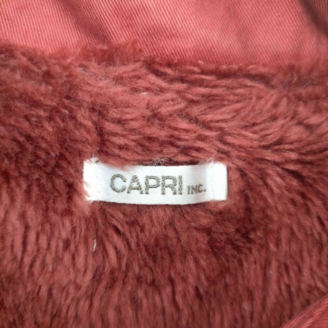 Capri(カプリ) 裏地ファー ツイルジャケット レディース アウター 5