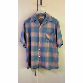 ワコマリア(WACKO MARIA)の最安値 OMBRE CHECK OPEN COLLAR SHIRT S/S (シャツ)