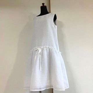 極美品★¥61,600 Rene フェザーリュバンドレス(３８・Ｌ)