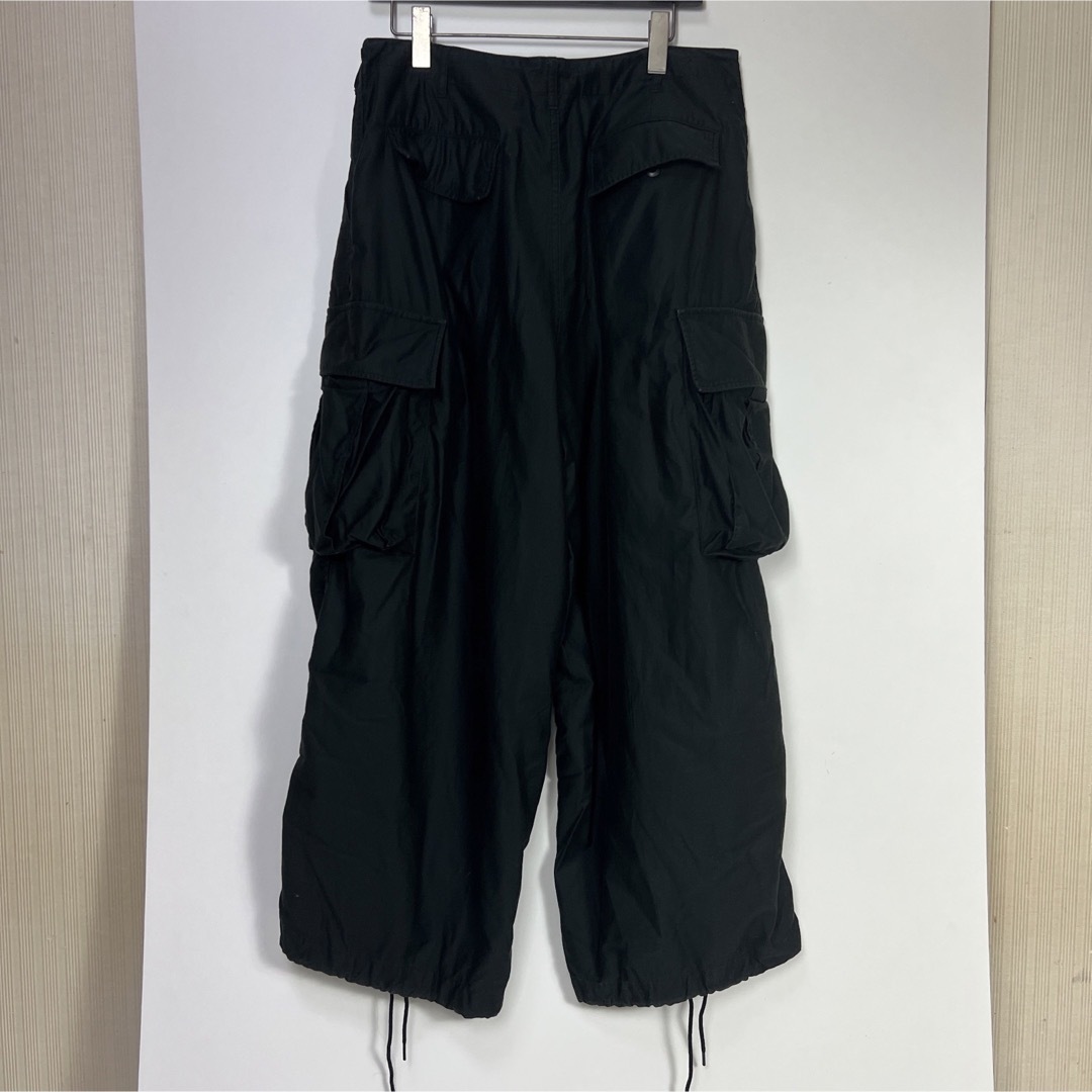 Needles(ニードルス)のNEEDLES ニードルズ H.D. PANTS BDU ヒザデル  黒 M メンズのパンツ(ワークパンツ/カーゴパンツ)の商品写真