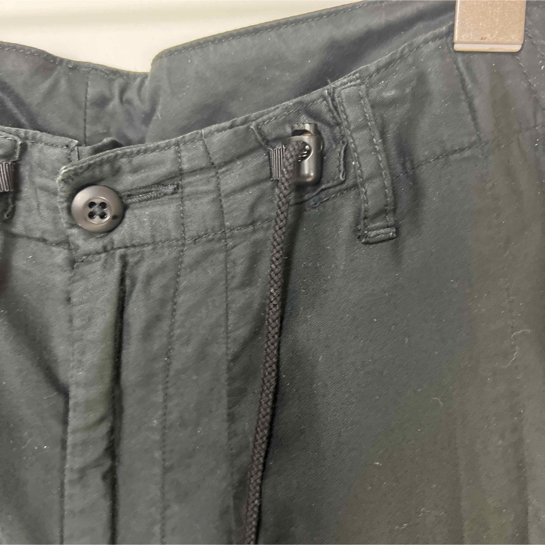 Needles(ニードルス)のNEEDLES ニードルズ H.D. PANTS BDU ヒザデル  黒 M メンズのパンツ(ワークパンツ/カーゴパンツ)の商品写真