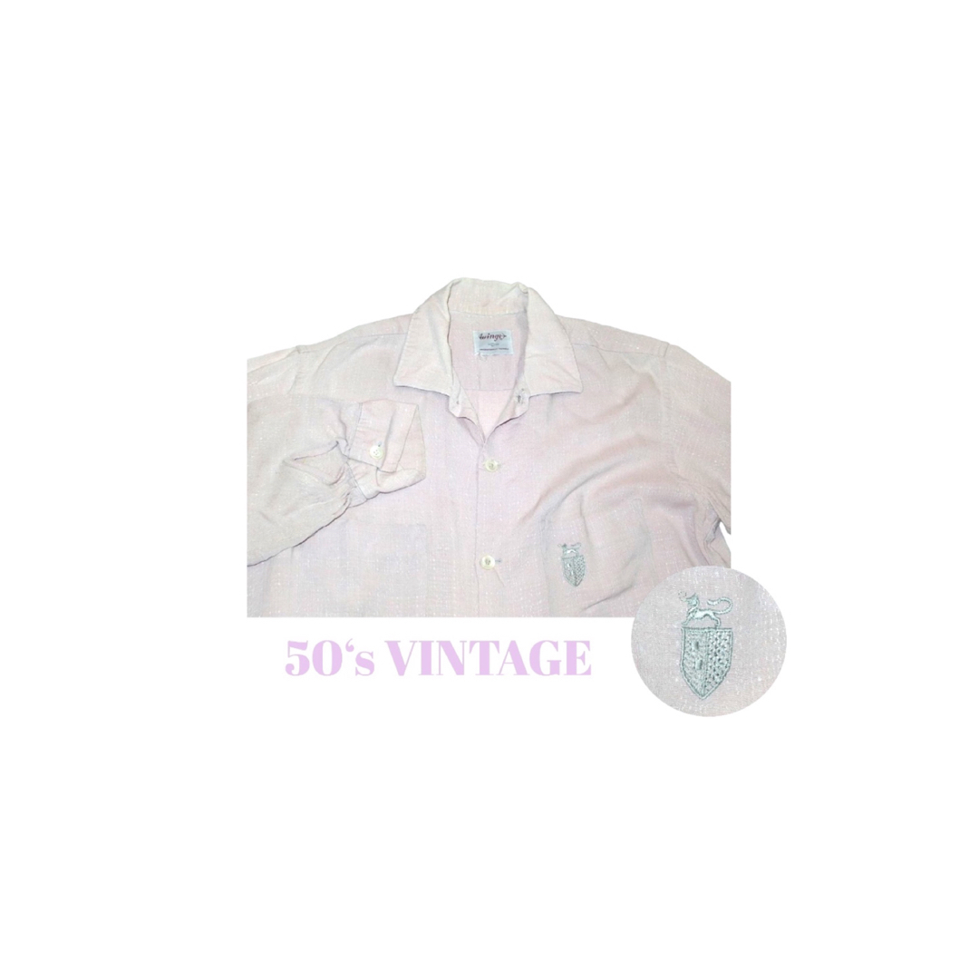 ▪50’s【WINGS】VINTAGE SHIRT