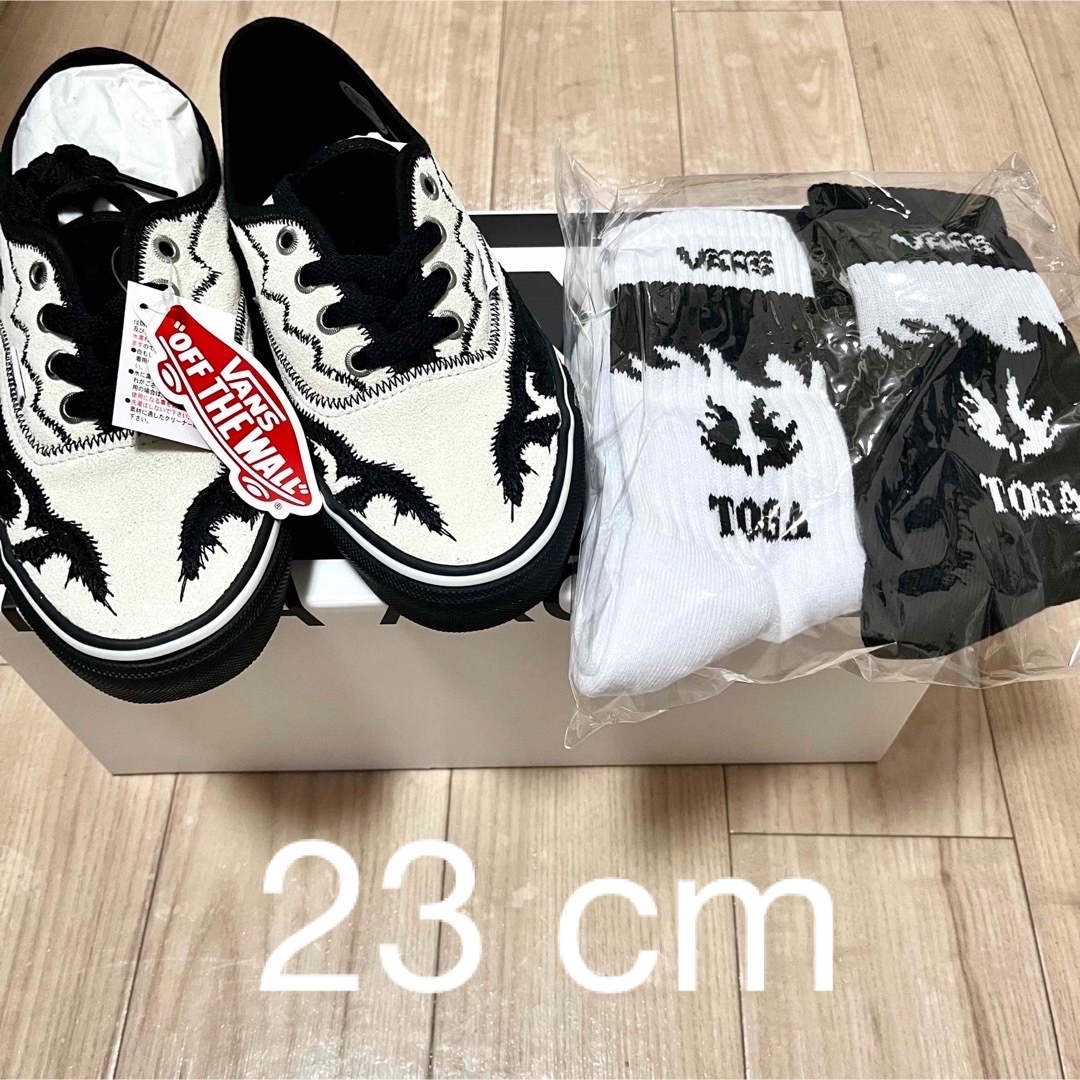 VANS - 23cm TOGA × VANS スニーカーの通販 by 山荘|ヴァンズならラクマ