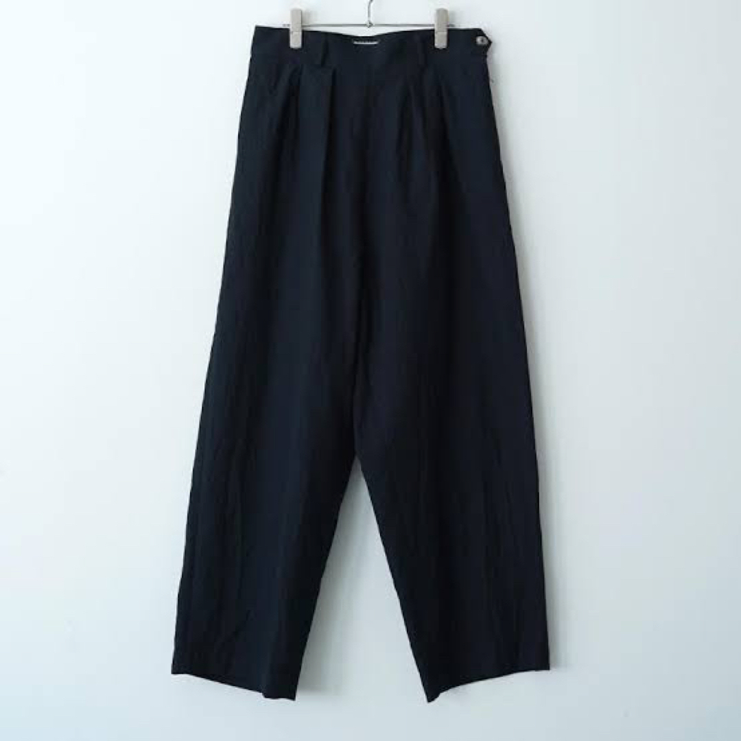 ARTS&SCIENCE - humoresque wide pants 36 シルクパンツ 黒の通販 by