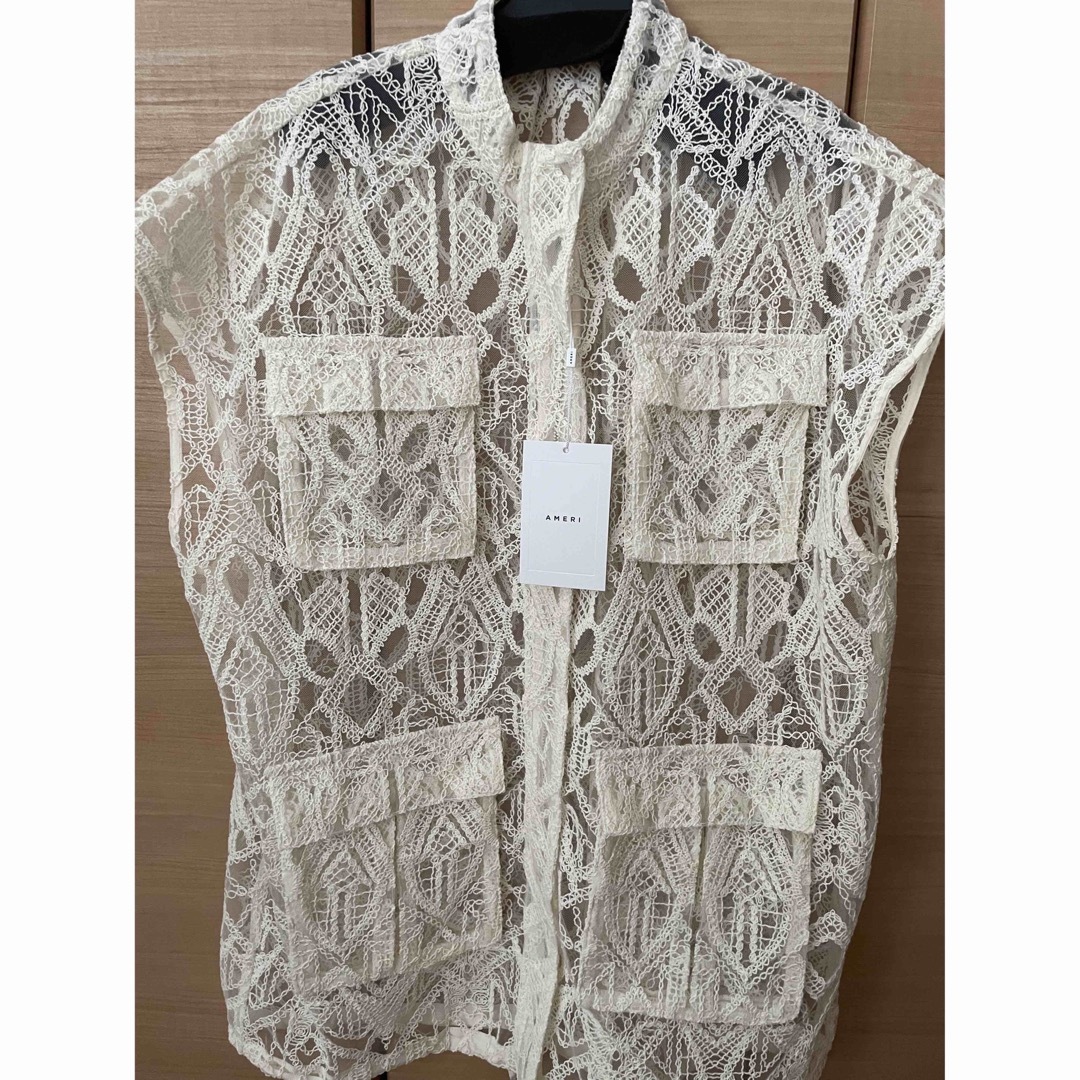 LACE WORKPOCKET VEST