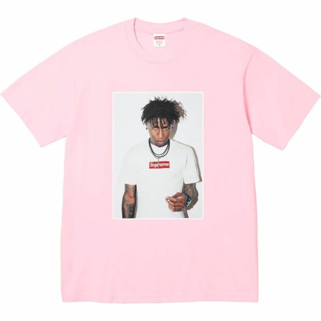 【ライトピンク L】Supreme 23AW NBA YoungBoy Teeレンシュプリーム