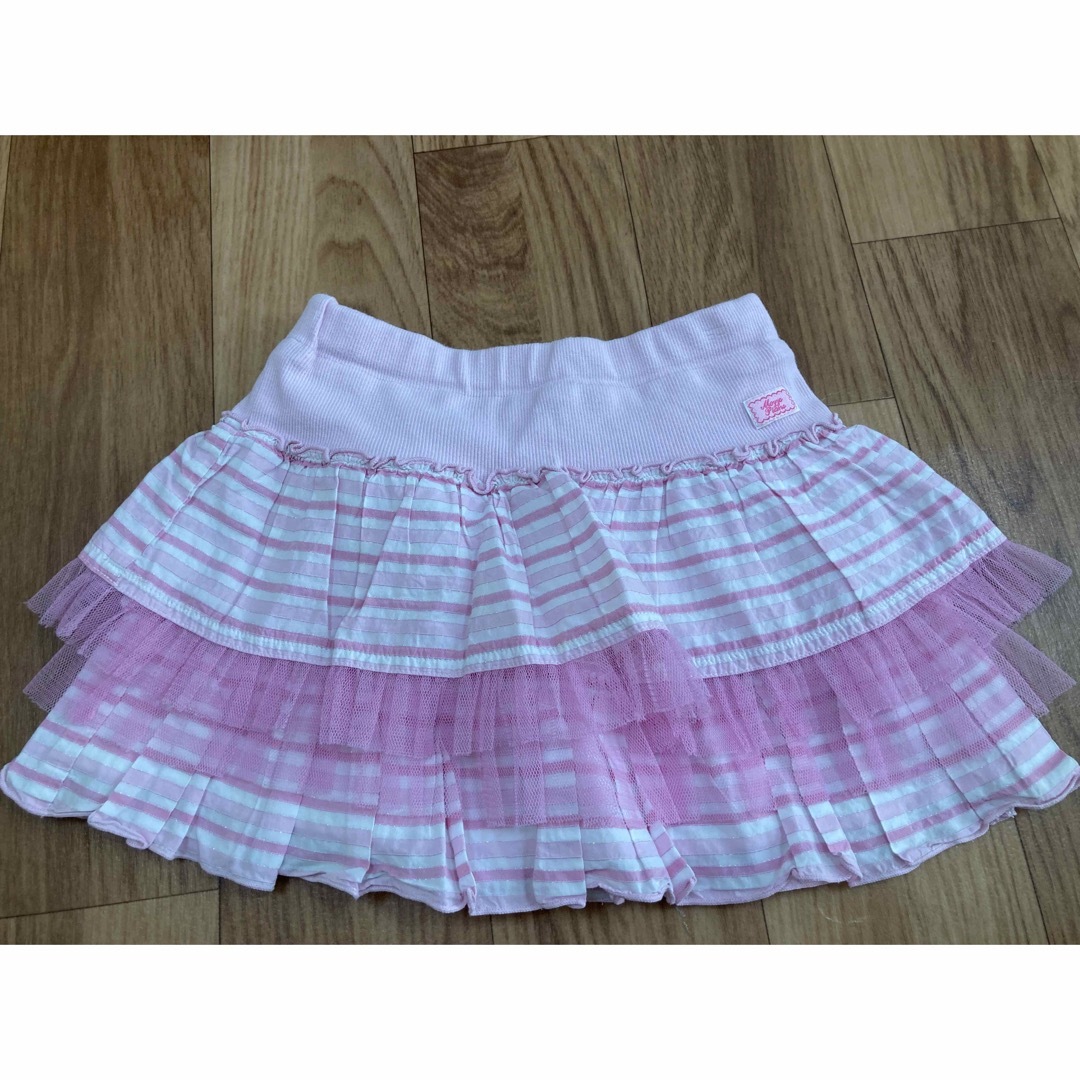 mezzo piano(メゾピアノ)のメゾピアノ　スカート　120 キッズ/ベビー/マタニティのキッズ服女の子用(90cm~)(スカート)の商品写真