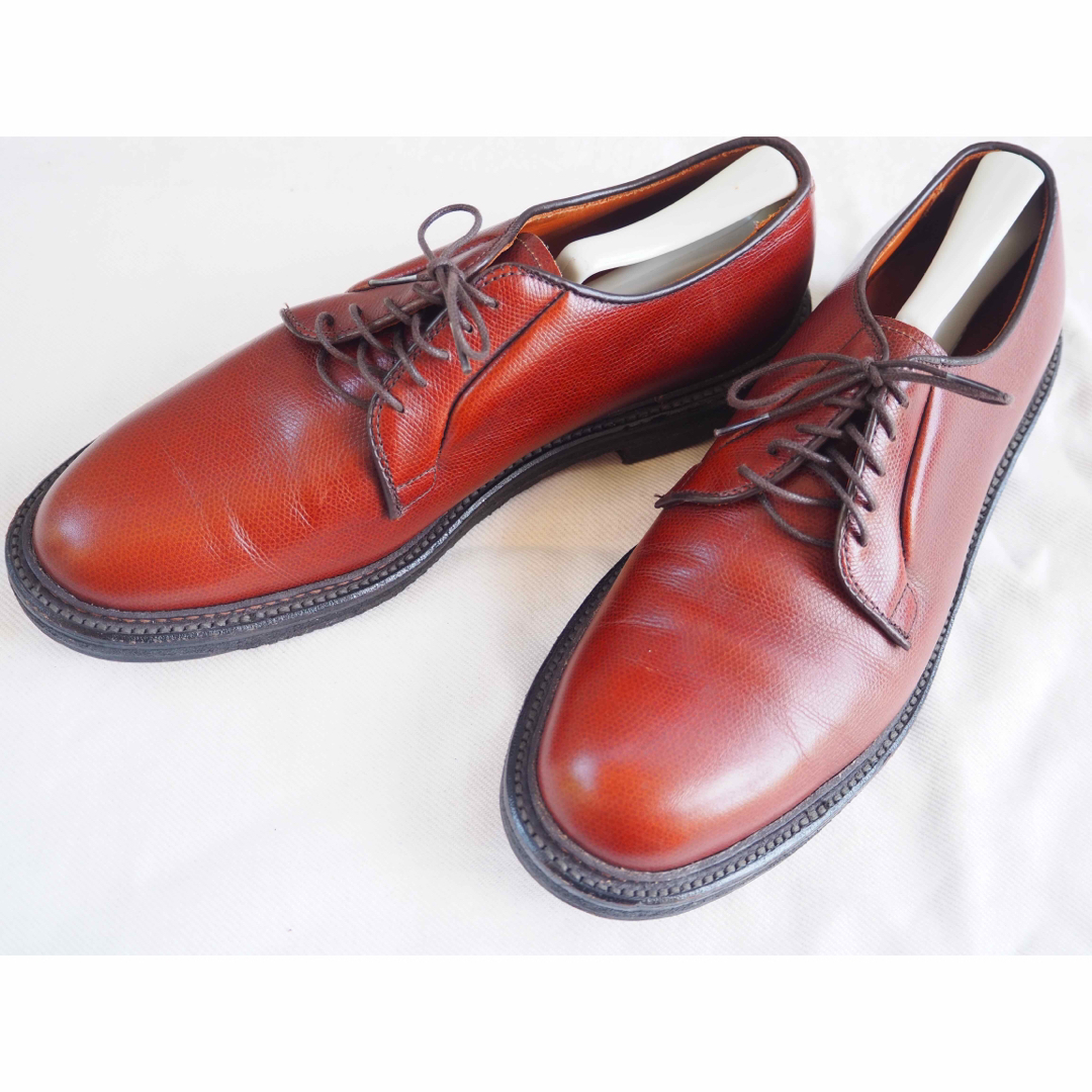 アルパインカーフ付属品Alden 947 Plain Toe Blucher Barriy Last