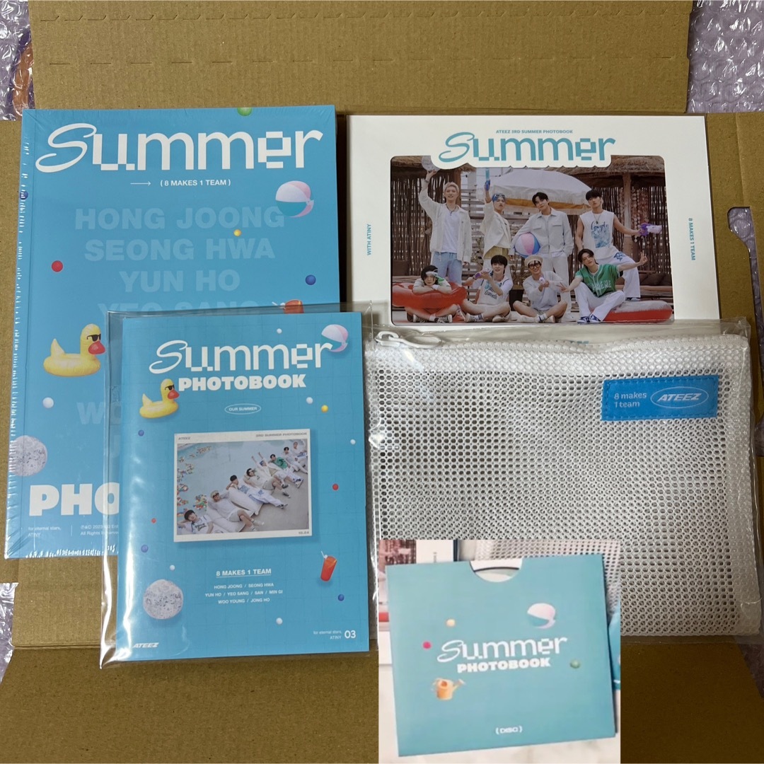 ATEEZ - ATEEZ Summer PHOTOBOOK トレカ ステッカー なしの通販 by