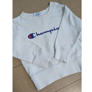 チャンピオン(Champion)のChampion　白　トレーナー　90(Tシャツ/カットソー)