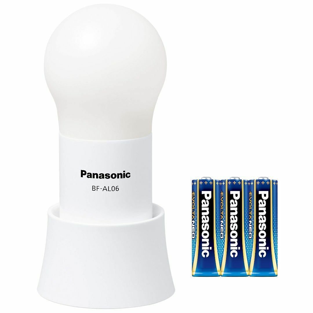 パナソニック LEDランタン 乾電池エボルタNEO付き 調光・調色タイプ ホワイ
