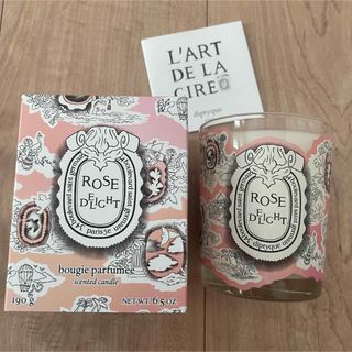 ディプティック(diptyque)のDiptyque ディプティックキャンドル ローズ 190g(キャンドル)