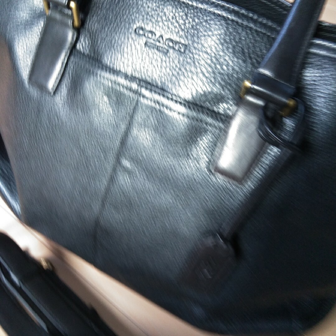 COACH 美品 COACH ビジネスショルダーバッグの通販 by がーさん