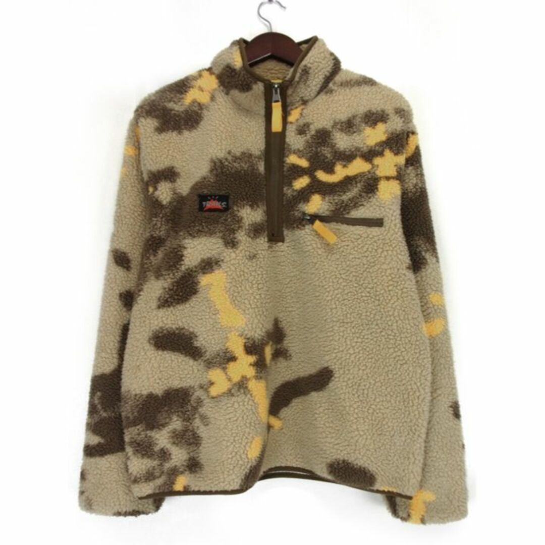 トラヴィス スコット Travis Scott × カクタス ジャック CACTAS JACK ■ 【 Half-Zip Sherpa Pullover 】 ハーフ ジップ シェルパ プルオーバー フリース ジャケット