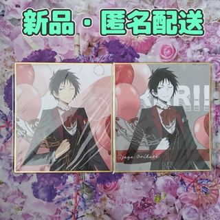 くじ引き堂 デュラララ!!×2 折原臨也誕生祭2023くじ ミニ色紙2枚 ... 新品☆送料込 DRRR‼︎ ぬいぐるみ4種セット