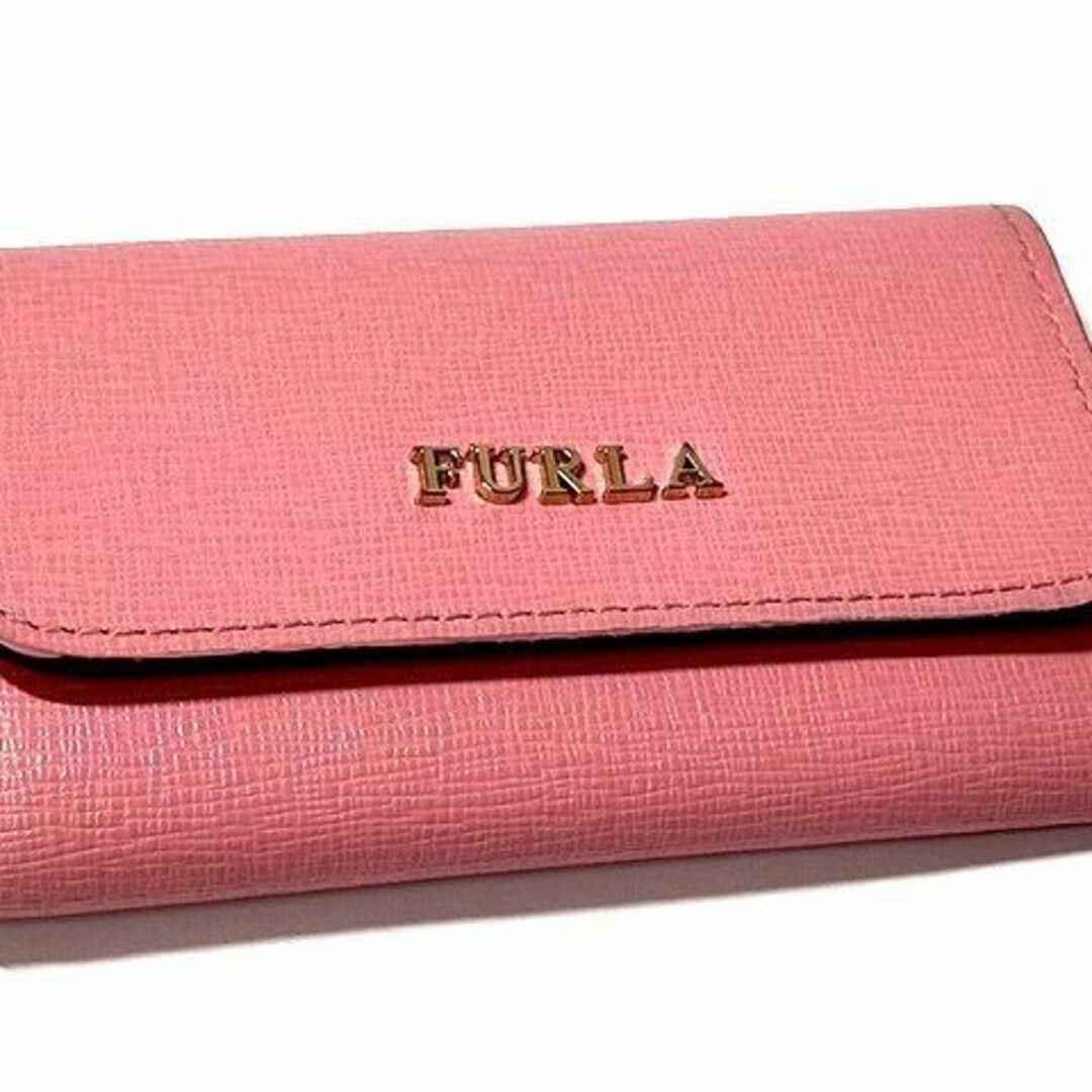 FURLA フルラ レディース キーケース レザー ピンク 6連 - キーケース