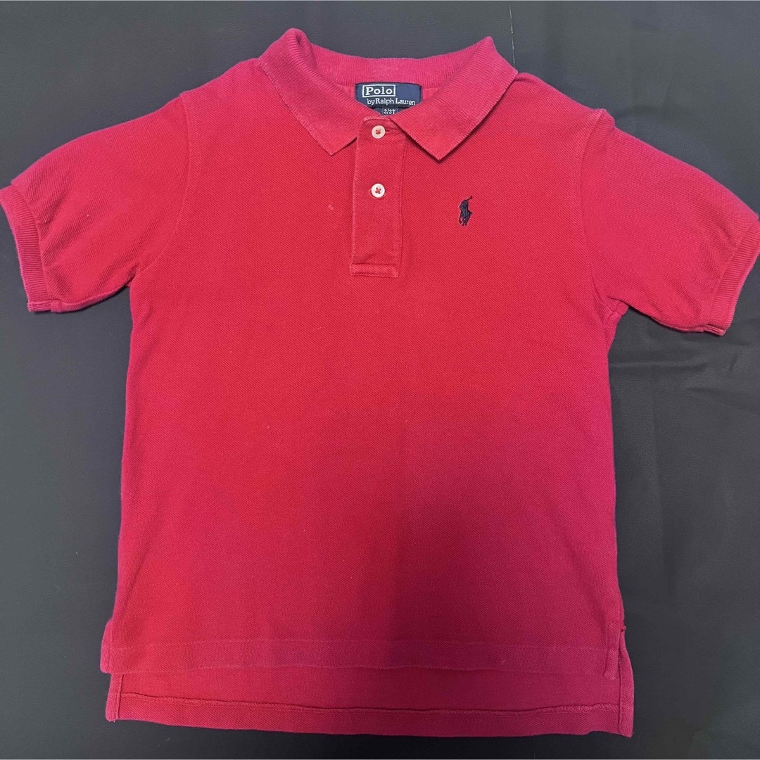 POLO RALPH LAUREN(ポロラルフローレン)のラルフローレン　ポロシャツ  3T キッズ/ベビー/マタニティのキッズ服男の子用(90cm~)(Tシャツ/カットソー)の商品写真